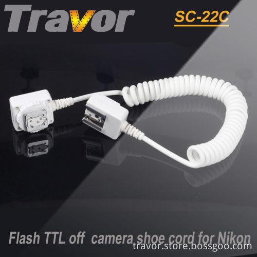Travor 1.8m off Camera TTL Shoe Cord for Nikon (SC-22S)